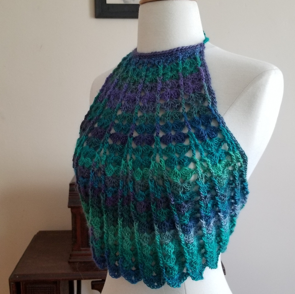 Crocheted Halter Top